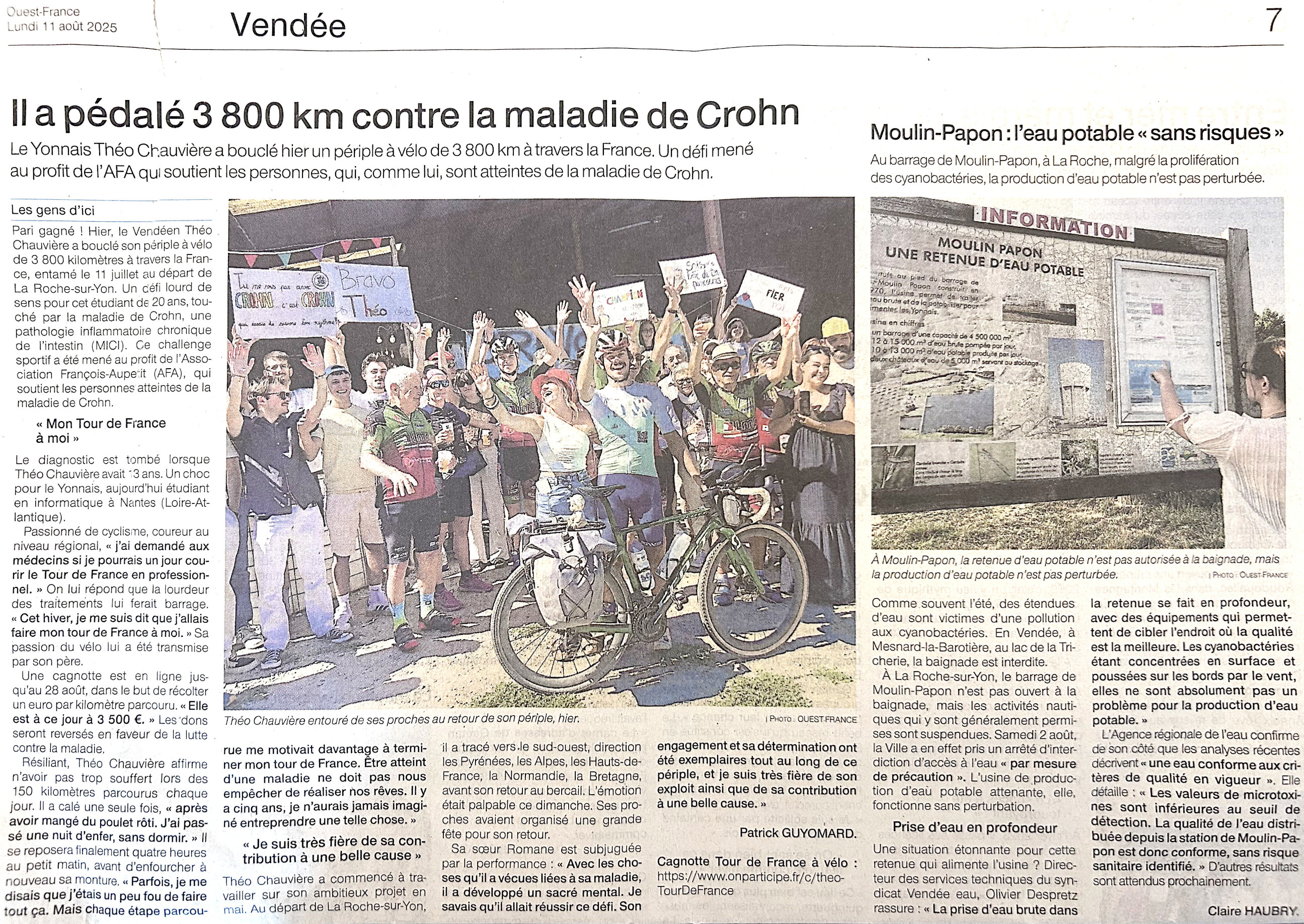 article ouest France